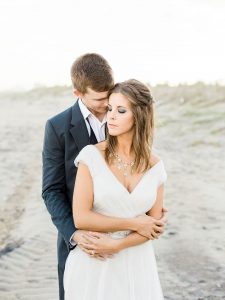 Blue Organic Coastal Elopement