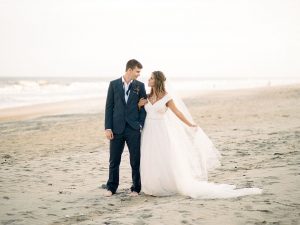 Blue Organic Coastal Elopement