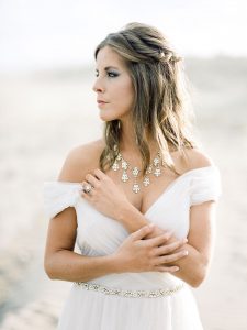 Blue Organic Coastal Elopement