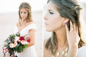 Blue Organic Coastal Elopement