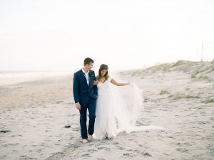 Blue Organic Coastal Elopement
