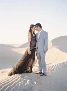 Sand Dune Engagement Photography