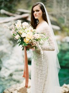 Mountain River Bridal Portraits