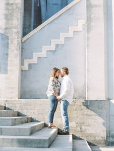 Sweet Urban Florida Engagement - The White Wren