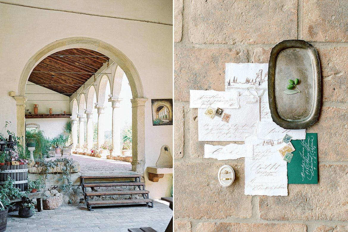 Italian Vineyard Wedding Inspiration - The White Wren