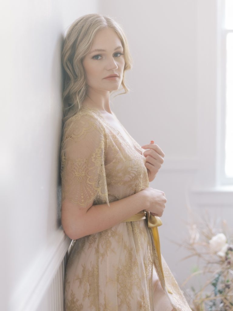 Delicate Boudoir with Beautiful Lace Details The White Wren