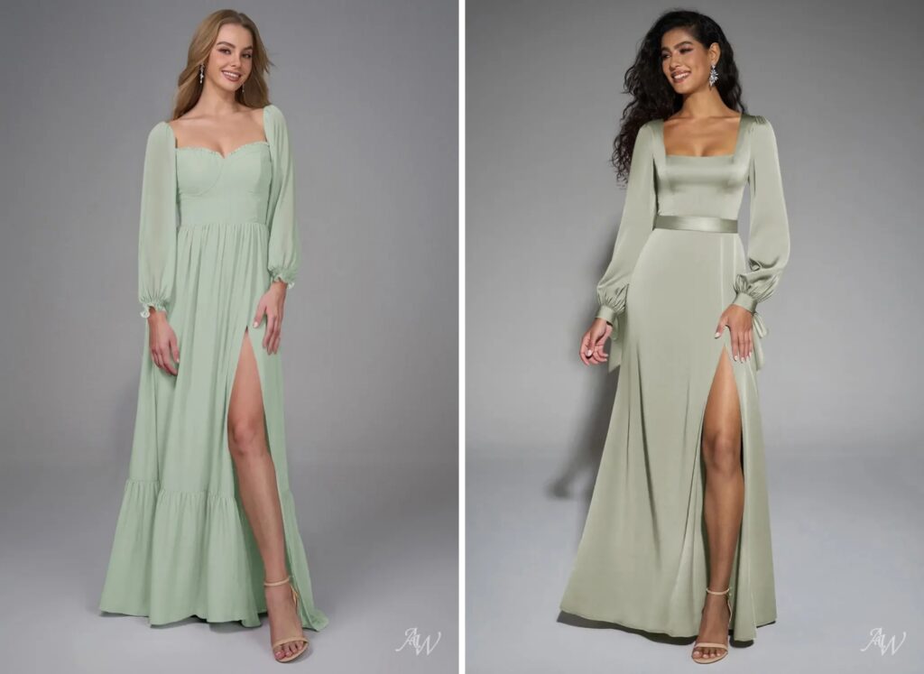 Sage Green: The Bridesmaid Dress Color Everyone's Obsessed With - The White  Wren
